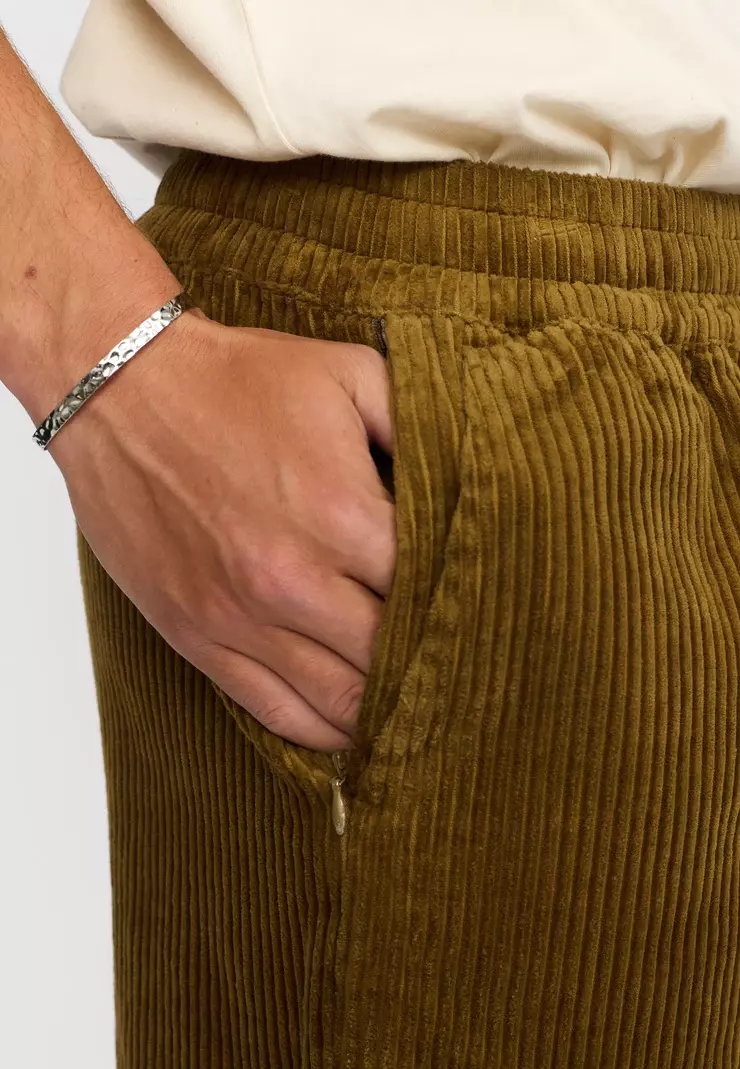 Revolution Cord Casual Shorts Herren braun